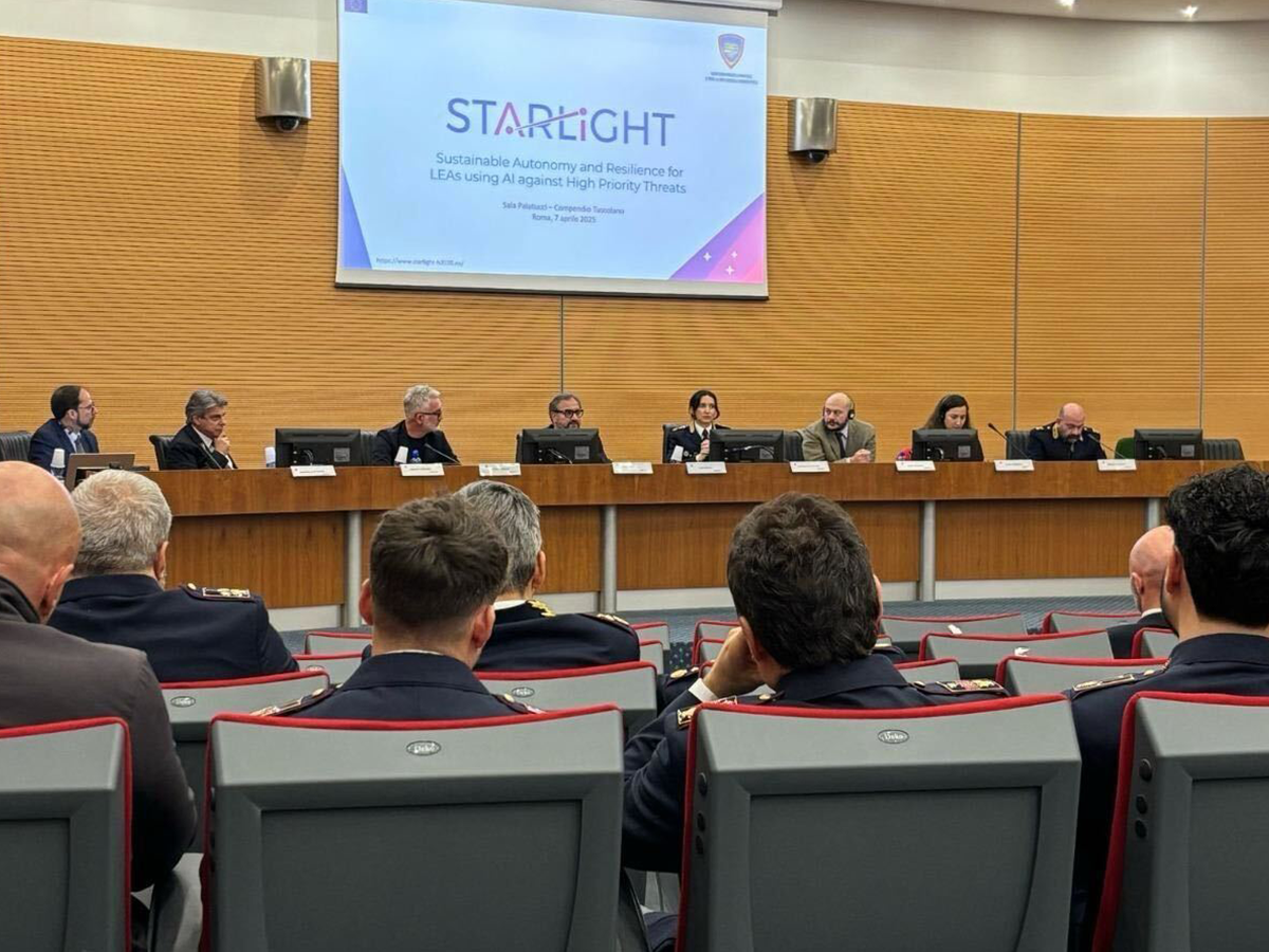 STARLIGHT Showcased at High-Level Cybersecurity Event in Rome